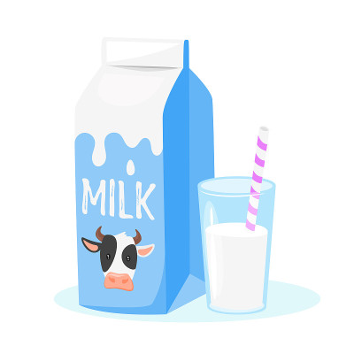 乳制品:牛奶包装