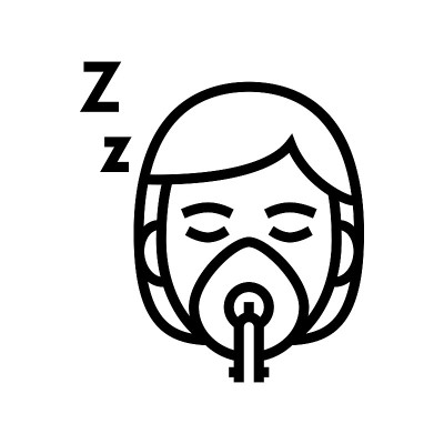 检查列表线图标矢量插图