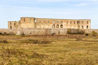 Borgholm城堡毁了