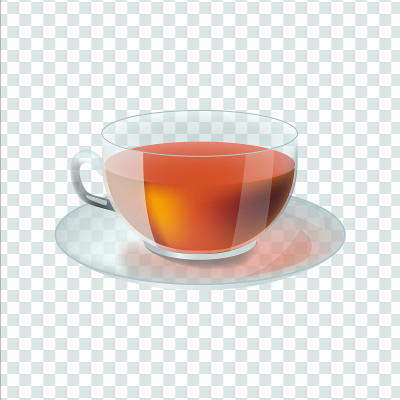 矢量插图在现实主义风格的茶