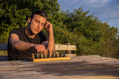 下棋