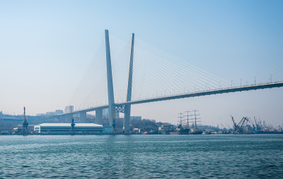 城市桥梁。