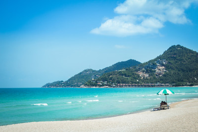 沙翁海滩，苏梅岛，泰国
