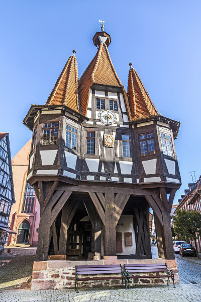 Michelstadt的旧市政厅