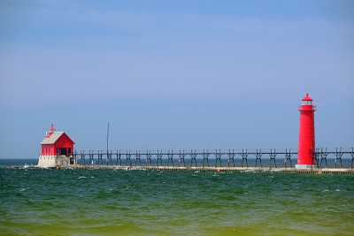 Grand Haven South Pierhead Inner Light，建于1905年