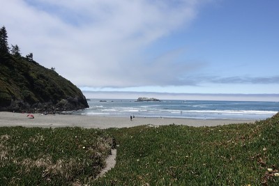 加利福尼亚北部的海岸线
