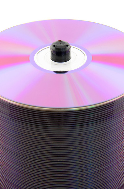 纺锤上的紫色cd