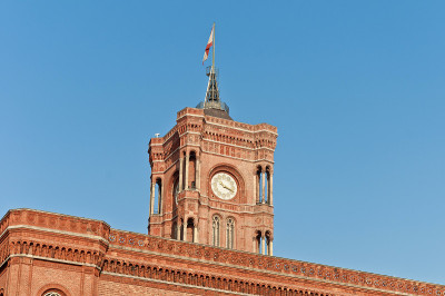 德国柏林的Rotes Rathaus