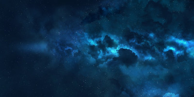 空间和开放空间-大气-星系和星星-天文学-后面的星星和月亮
