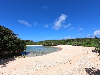 宫古岛的海滩