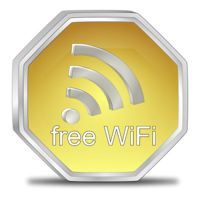 免费无线WiFi按钮
