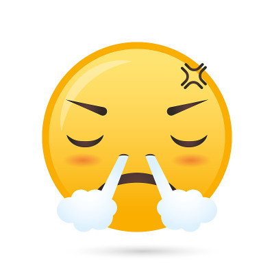 表情脸加热滑稽的字符
