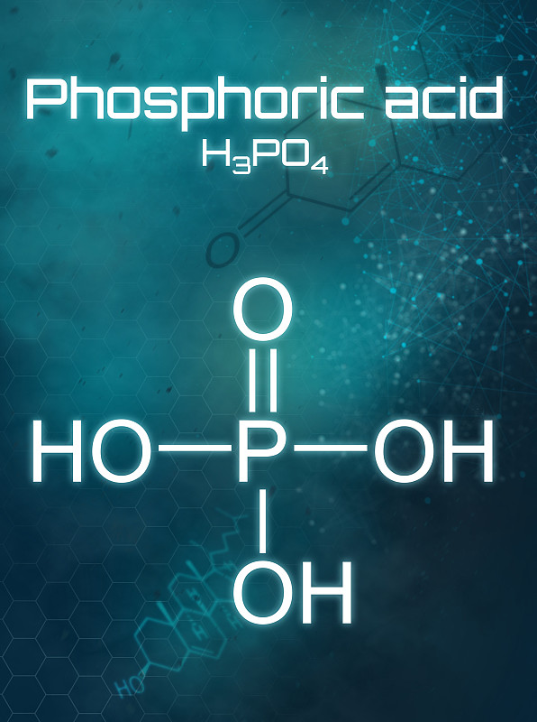 未来背景下磷酸的化学公式