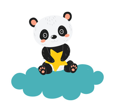 熊猫在云