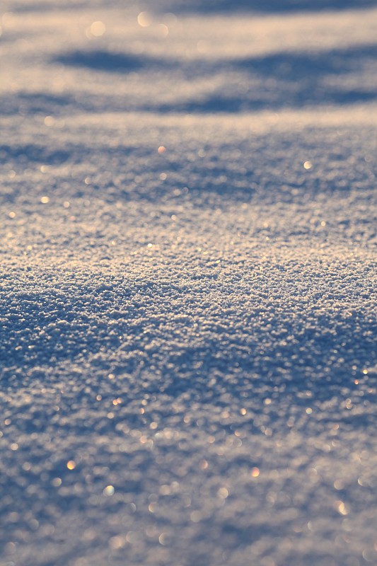 雪面特写