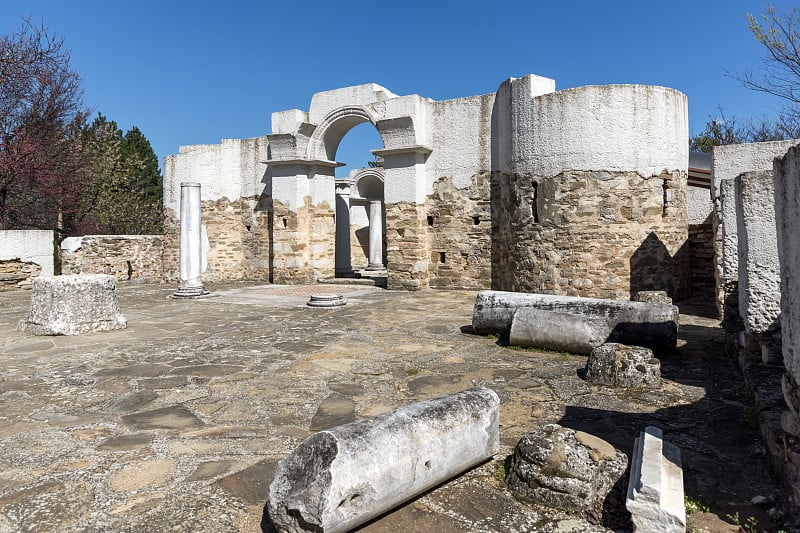 The Ruins of Round (Golden) Church of St. John nea