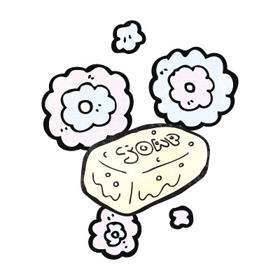 卡通香皂条