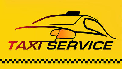 汽车，出租车服务或名片矢量格式