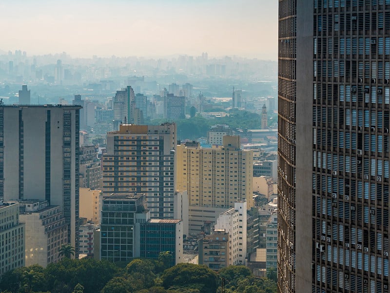 圣保罗市区全景