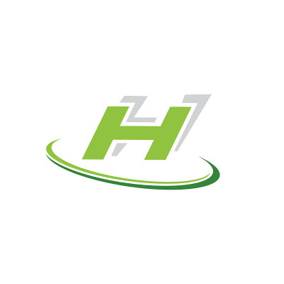 字母H矢量Logo设计。