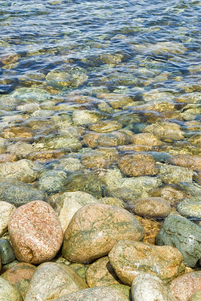 砾石海滩