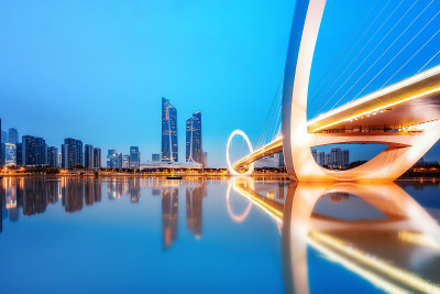 南京眼桥景观步行街