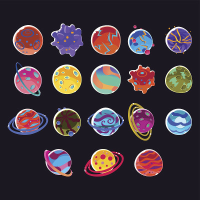 卡通幻想行星