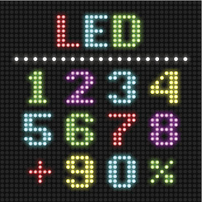 LED显示屏数字