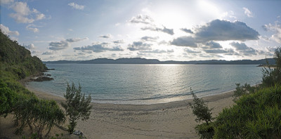 阿玛米海岸全景