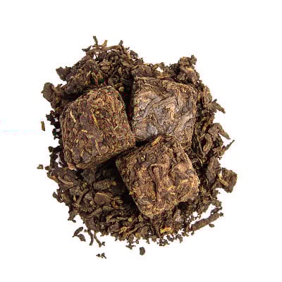 普洱茶。中国黑茶