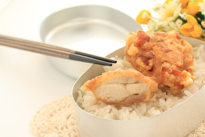 鸡肉在米饭
