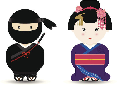 忍者&艺妓