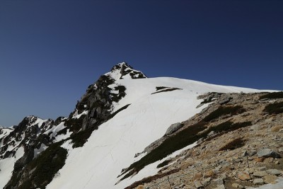 小御山被积雪覆盖(2018/04/29)