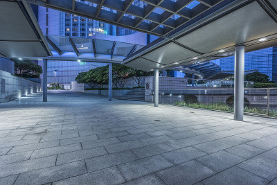 香港的商业区