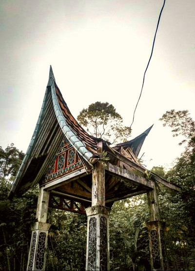 米南卡堡传统建筑