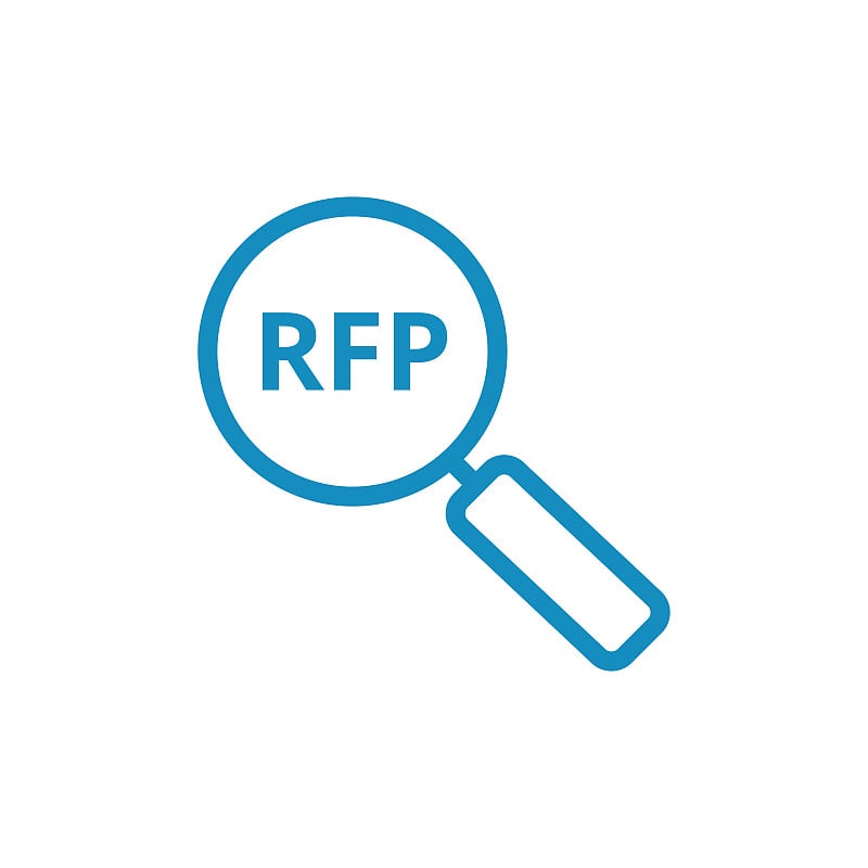 RFP Icon - request for proposal concept or idea