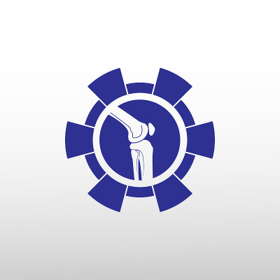 knee bone vector icon