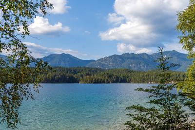 Eibsee,巴伐利亚