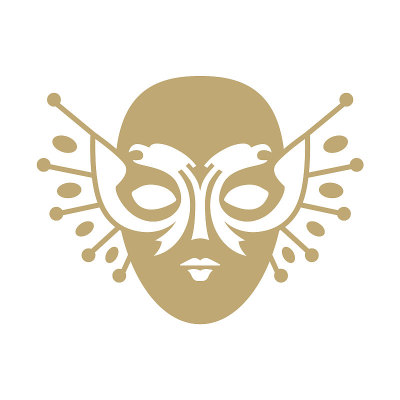 俄罗斯国家戏剧奖和黄金面具节的象形图。