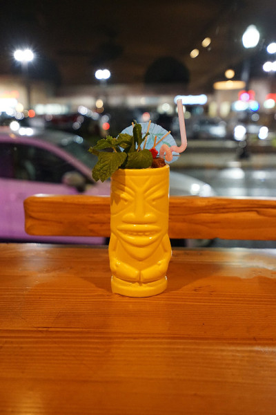 一杯玛格丽特鸡尾酒