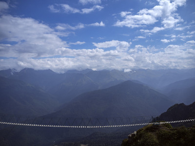 美丽的高山景色