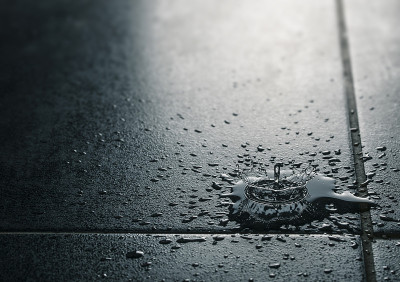 漏水，防水瓷砖地板