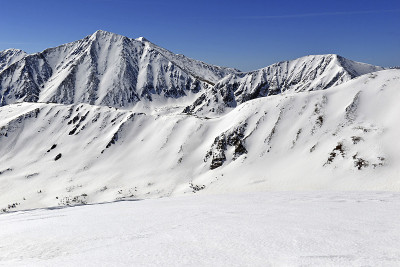 科罗拉多14er Torreys峰与美丽的高海拔高山景观，雪峰，落基山脉
