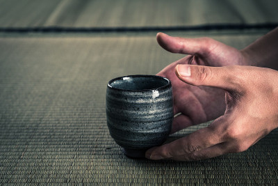 茶和日式榻榻米