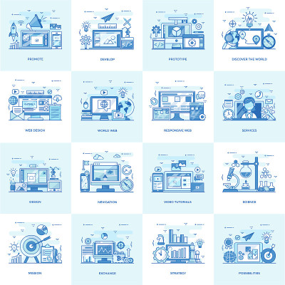 Illustrative Set Of Modern Concepts