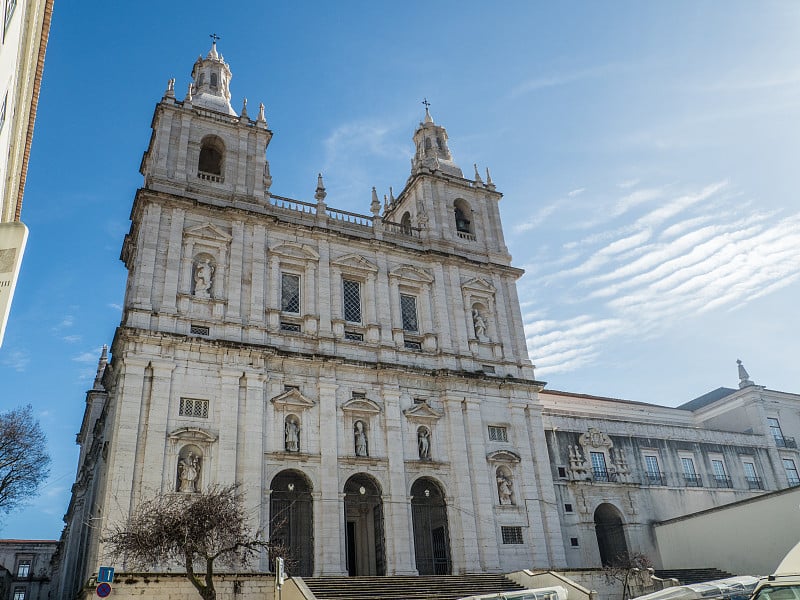 Monastery De Sao Vicente De Fora 教堂在里斯本，葡萄牙 San Vi