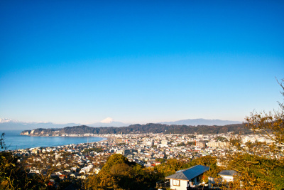镰仓市和富士山