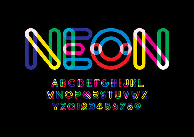 Stylized alphabet