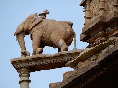 寺庙的Khajuraho