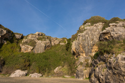 Marina di Minturno，拉齐奥，盖塔。第勒尼安海岸的壮观景色